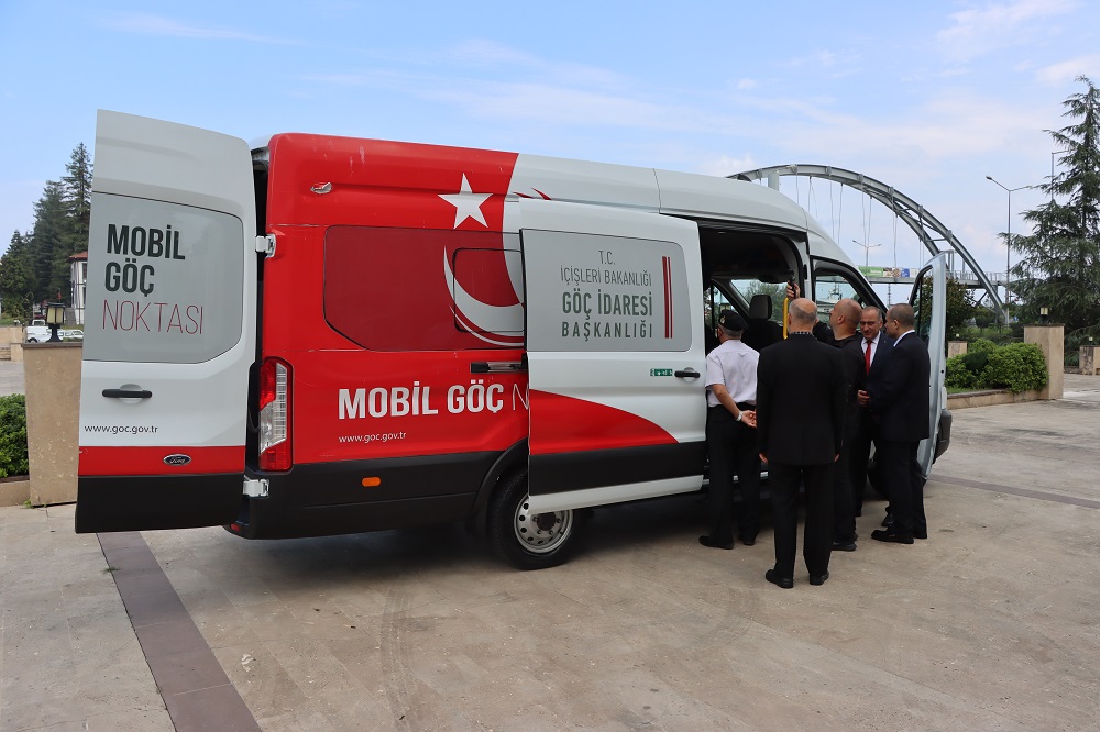 Mobil Göç Aracı Rize’de Hizmete Başladı